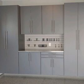 gray garage cabinets minneapolis