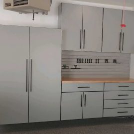 minneapolis london gray garage cabinets
