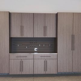 Chocolate Pear Garage Cabinets in Minneapolis